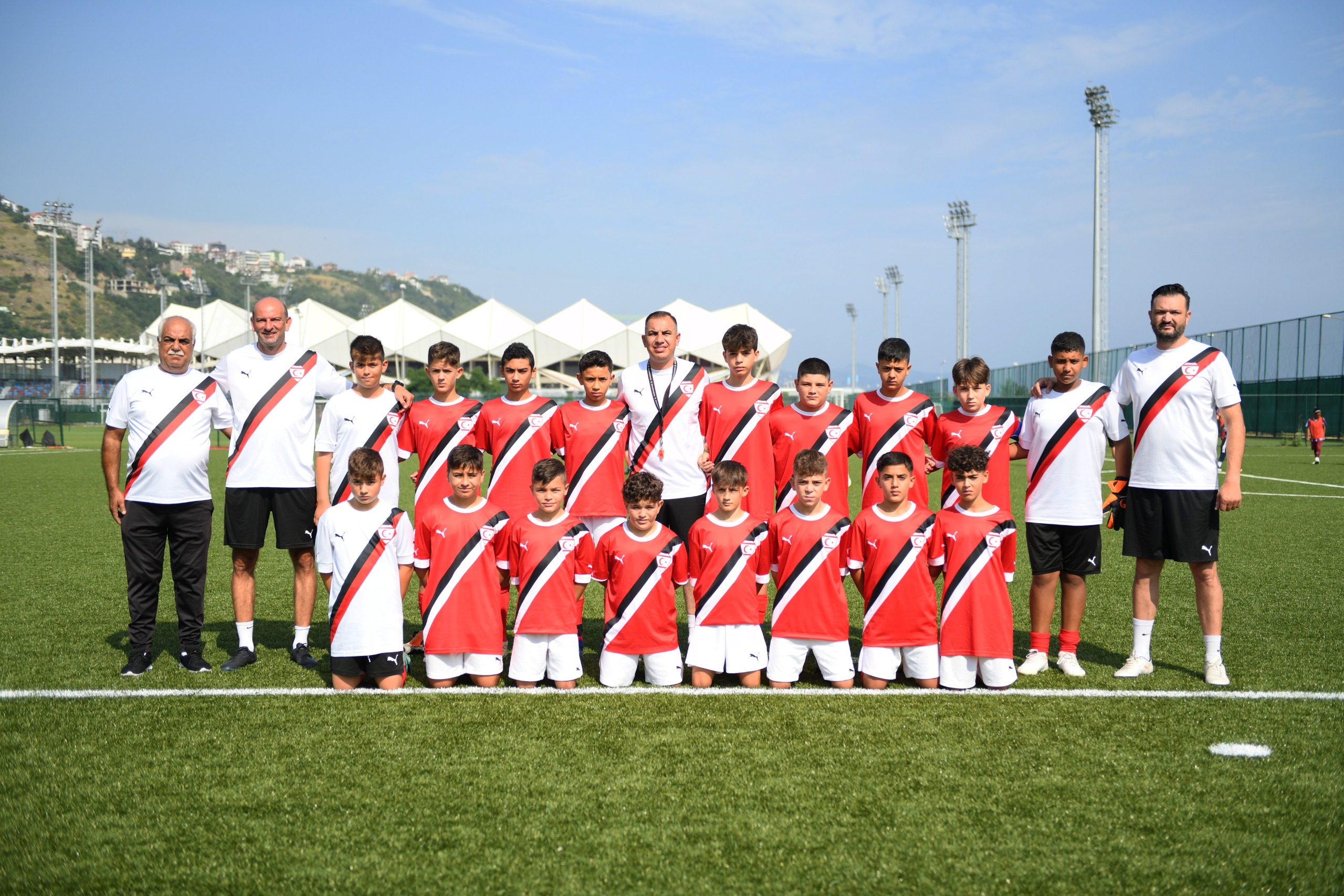 U12 Milli Takımı Trabzon'da ilk karşılaşmasını oynadı